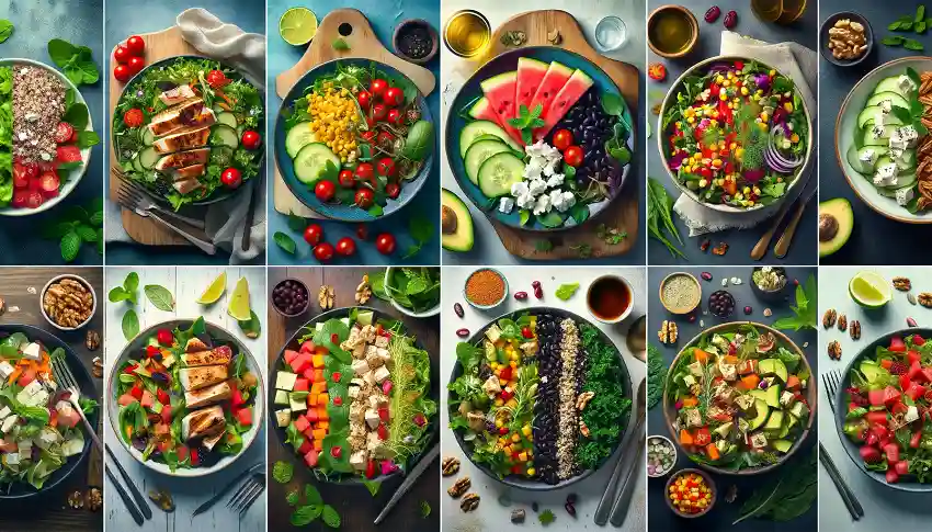 7 Days of Wellness: Homemade Nutritious Salad Recipes