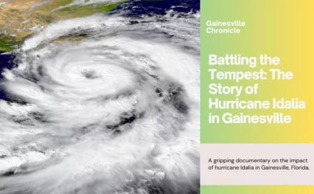 Battling the Tempest: Chronicle of Hurricane Idalia in Gainesville