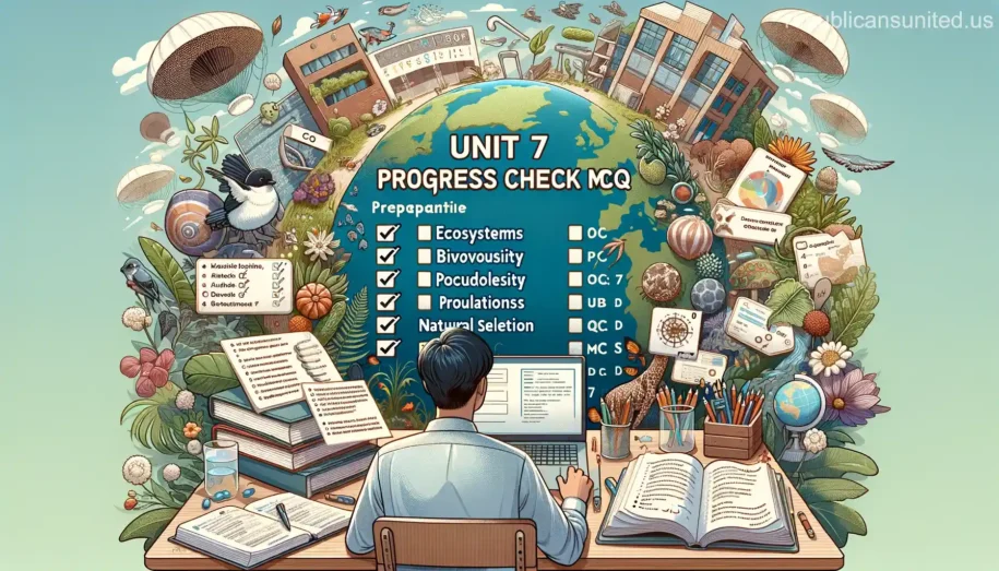 Unit 7 Progress Check MCQ